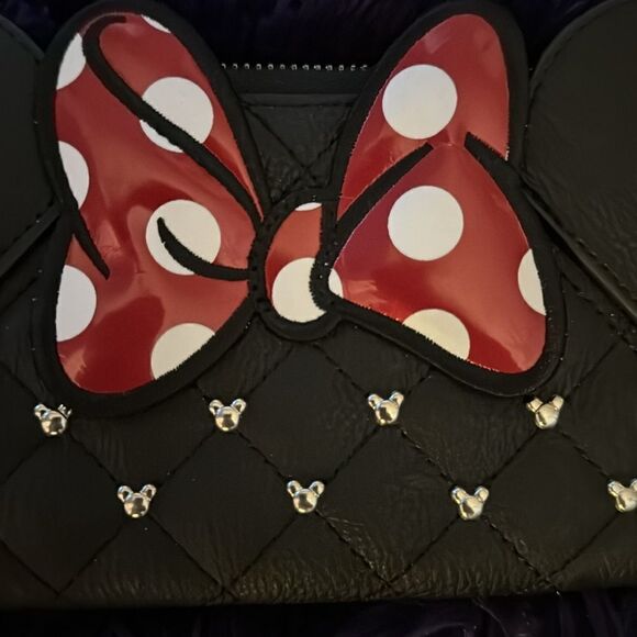 DISNEY  minnie mouse loungefly wallet HARD TAG - Picture 5 of 5